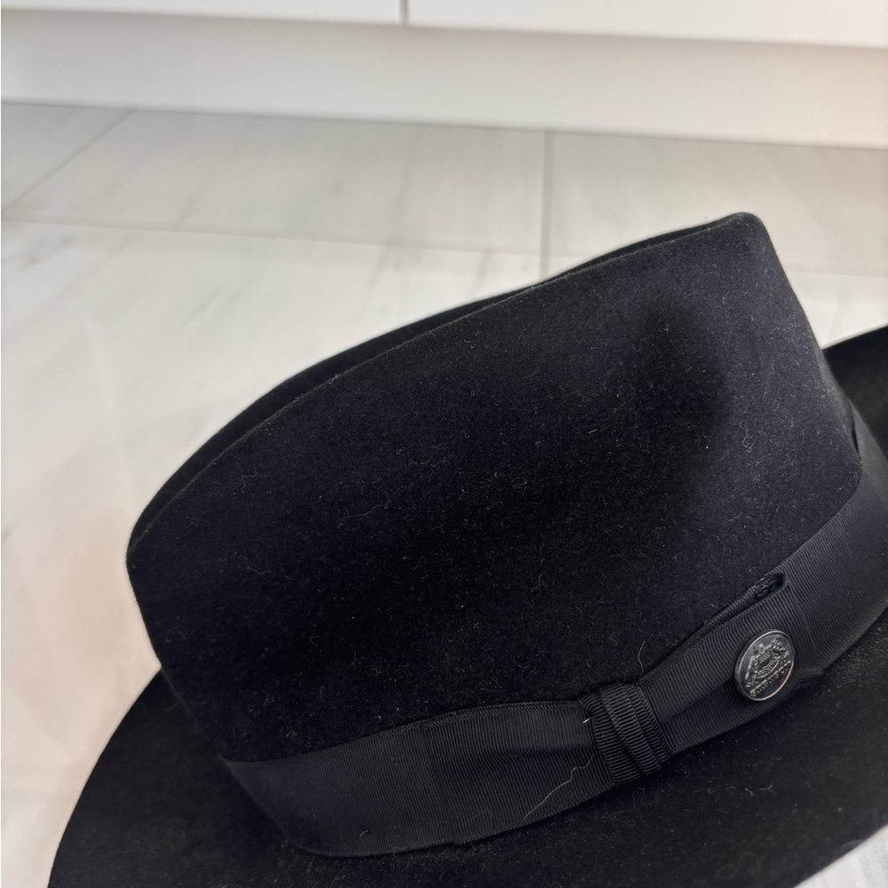 Stetson Black Fedora Hat
